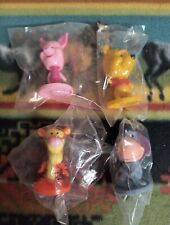 Set 4 Disney Kellogg's Bobbleheads Winnie The Pooh Complete picture