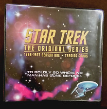 1997 Star Trek : The Original Series TOS.. Season 1  Card Binder..album... picture