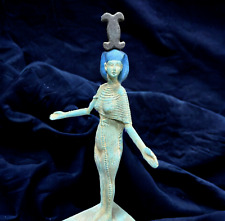 Ancient Egyptian Antique Statue Serqet Goddess of Scorpion Pharaonic Rare BC picture