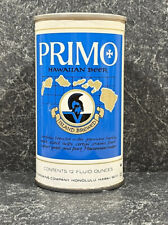 1974 PRIMO Hawaiian Beer Can Steel Pull Tab Island Brewed By HAWAII BREWING CO. picture