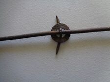 Antique Barbed Wire, #13 B, BRUNNER-REYNOLDS WASHER LOCKED BARB picture