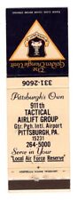 Matchbook: Air Force - 911th Tactical Airlift Group Billeting, Pittsburgh picture