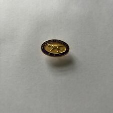 Extremely Rare Gold-Tone Enamel Metal Westminster Kennel Club Show Pin Mint picture
