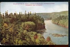Older Dalles St. Croix Inter-State Park River MN and WI Vintage Postcard M1217 picture