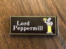 Vtg. Lord Peppermill Restaurant Box Matchbook, Grand Haven Michigan picture