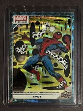 2023 Upper Deck Marvel Platinum Blue Surge Spider-Man Spot #101 picture