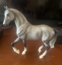 Breyer Reeves Classic Dapple Grey Warmblood Stallion Horse Figure picture