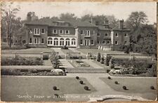 BRISTOL, CONN. C.1910 PC. (A51)~VIEW OF W.E. SESSIONS HOME THE BELEDEN GARDEN picture