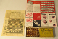 c 1940's L.D. CAULK CROWN FORMS Box 29 of 36 PRESENT Brochure & Instructions picture