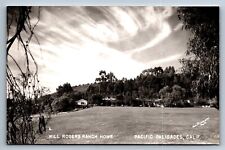 RPPC Will Rogers Grounds Pacific Palisades California Postcard c1950s Unposted picture