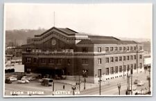 RPPC Union Station Seattle Washington c1940s Real Photo Postcard AA3  picture