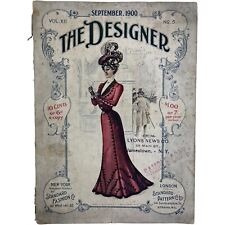 Antique 1900 The Designer Standard Fashion Co. Magazine Booklet Fashion Plates picture