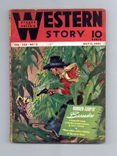 Western Story Magazine Pulp 1st Series Jul 5 1941 Vol. 192 #3 VG- 3.5 picture