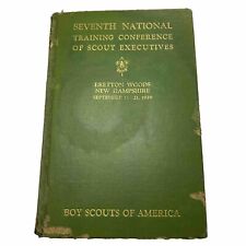 BSA Official Report of the 7th National Training Conference Hardback 1939 BS-978 picture