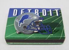 Detroit Lions NFL Football Team Matchbook / Matchbox picture