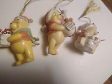 Lenox Winnie The Pooh Annual Ornaments 2001 2008 2013 picture