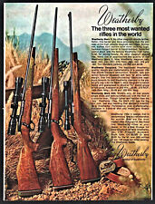 1977 WEATHERBY Vanguard  Mark V Mark XXII Rifle PRINT AD picture
