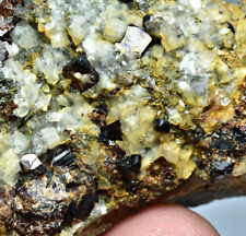 327 CT Beautiful Lustrous Vesuvianite Crystals On Matrix From pakistan picture