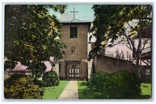 1930 Exterior San Miguel Oldest Church Santa Fe New Mexico NM Antique Postcard picture