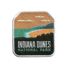 Indiana Dunes Iron on Travel Patch - Great Souvenir or Gift for travellers picture