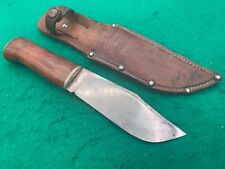 1911-1923 UNION CUT CO. PRE- KABAR BIG FULL BLADE, PERFECT HANDLE & KNIFE SHEATH picture