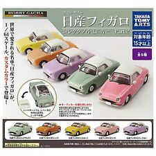 Nissan Figaro Collectable Mini Car Mascot Capsule Toy 5 Types Comp Set Gacha picture