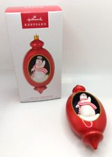 Hallmark Keepsake 2022 Top Hat Snowman Limited Edition Red Christmas Ornament picture