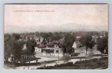 Monte Vista CO-Colorado, Aerial Residence Section, Vintage c1910 Postcard picture