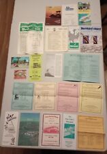 Vintage Clearwater Florida & Vicinity Brochures, Menus, & Other Paper Ephemera picture
