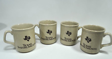 Vintage Texas Instruments TI Coffee Mug Cup Lot of 4 Ceramic Computers - England picture