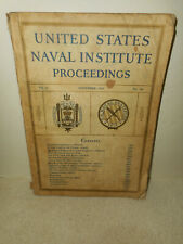 1935 United States Naval Institute PROCEEDINGS Magazine USS ROYAL SAVAGE Wreck picture