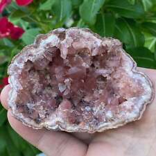 Pink Amethyst Geode Crystals 141grams picture