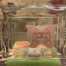 Marquis By Waterford~”ROSELLE”~Picture Frame~Lead Crystal/Germany~7 3/8”W X 6”H~ picture
