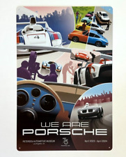 Porsche 75th Anniversary Museum Edition 935 356 911 901 550 Metal Art Poster picture