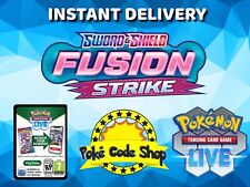 FUSION STRIKE LIVE CODES Pokemon Booster Online Code INSTANT QR EMAIL DELIVERY picture
