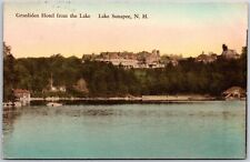 1931 Granliden Hotel From The Lake Sunapee New Hampshire NH Posted Postcard picture