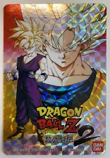 Prism Card Soft Dragon Ball Z Butoden 2 Songoku Video Game Carddass picture