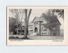 Postcard Kimball Library Randolph Vermont USA picture
