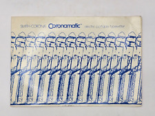 Smith Corona Coronamatic Typewriter Instruction Manual User Electric Portable picture