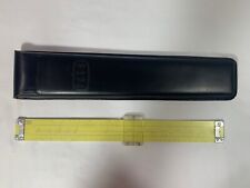 c1959 Pickett Slide Rule 1011-ES Speed Rule Trig-Exponential Black Leather  Case picture