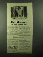 1921 Pepsodent Toothpaste Ad - The Mistakes That Ruined picture