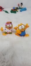 Vintage 1980's Garfield PVC Figurines Vintage Lot Of 2 Cake Topper picture