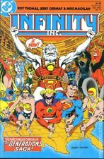 Infinity Inc. #10 VF- 7.5 1985 Stock Image picture