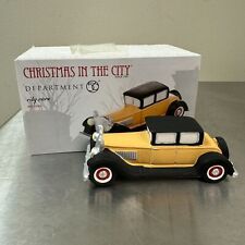 Department 56 - CITY CARS - #4025246 Figurine - Christmas Village - Yellow Car picture