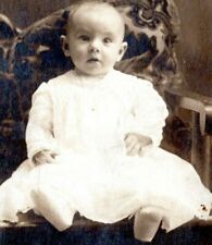 Tyrone Pennsylvania RPPC Postcard Wide Eyed Baby Blair County 1910 JG picture