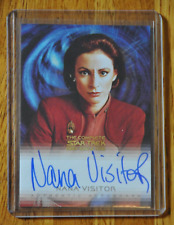 2003 Star Trek Complete Deep Space Nine Nana Visitor Autograph Card A5 picture