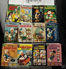 DONALD DUCK FOUR COLOR+s READERS LOT 12 diff DELL GOLD KEY 1950-1963 classics picture