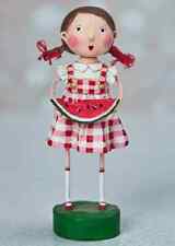 ESC & Co SWEET CAROLINA watermelon Folk Art figurine, Lori Mitchell, #16706 NIB picture