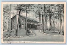 Park Rapids Minnesota MN Postcard Douglas Lodge Itasca Park Exterior View 1918 picture