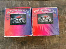 (2) Two Boxes In-line Classic Motorcycle Cards Series 1 Factory Sealed Trading picture